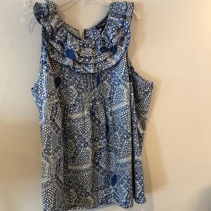SAINT TROPEZ BOHO TOP SZ 3X
